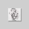 NadineMaroldLiononWood-Unframed
