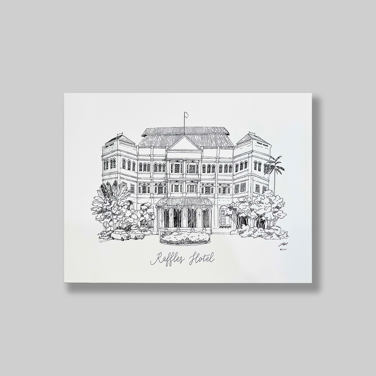 TangJiaTatRafflesHotel-Unframed